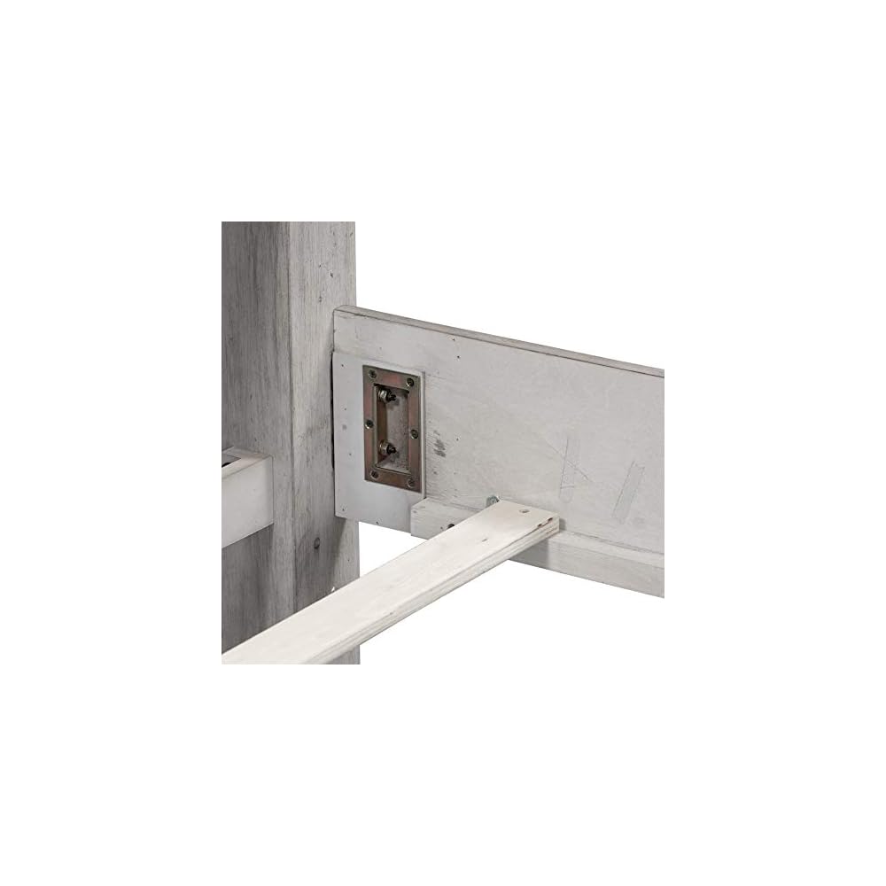 Liberty Furniture Industries Heartland Opt Panel Bed, Antique White, Queen