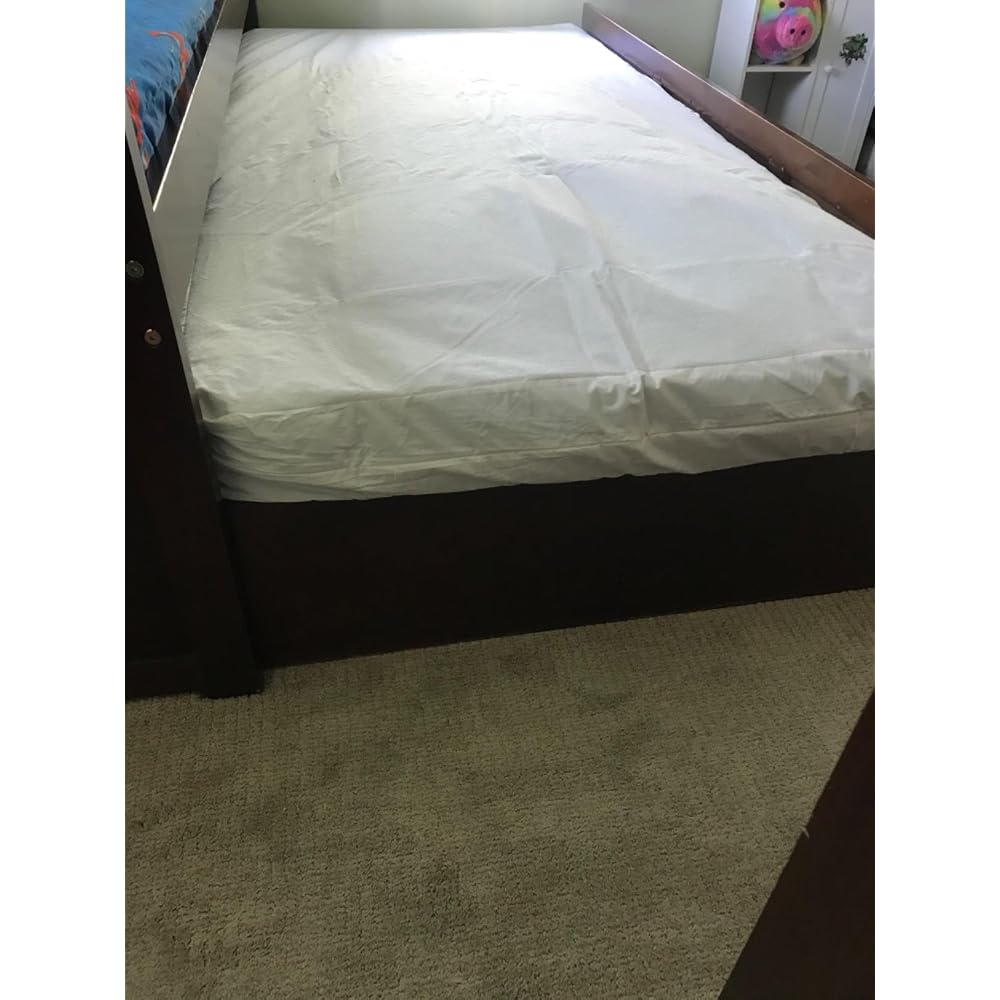 Queen (13-16 in. Deep) SureGuard Mattress Encasement - 100% Waterproof, Bed Bug Proof, Hypoallergenic - Premium Zippered Six-Sided Cover
